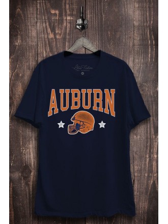 Maglietta grafica Auburn Football Navy