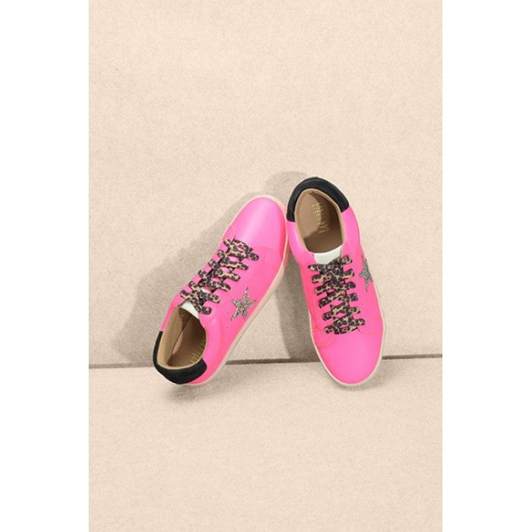 Star Sneaker Rosa Neon